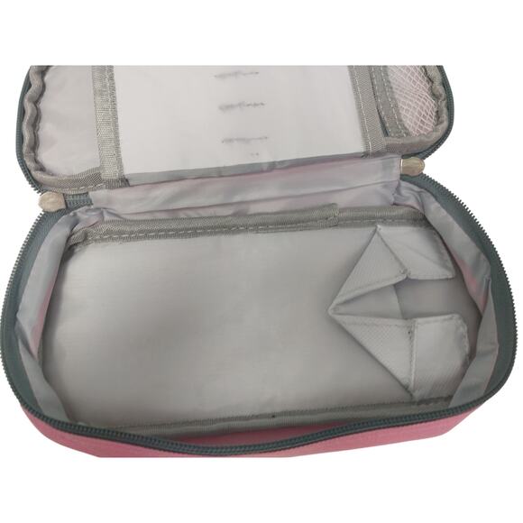 Five Nights at Freddy's Rockstar Freddy Pink Zippered Pencil Case w Sections - Picture 4 of 5